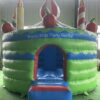 Birthday Cake Castle-Green & Blue