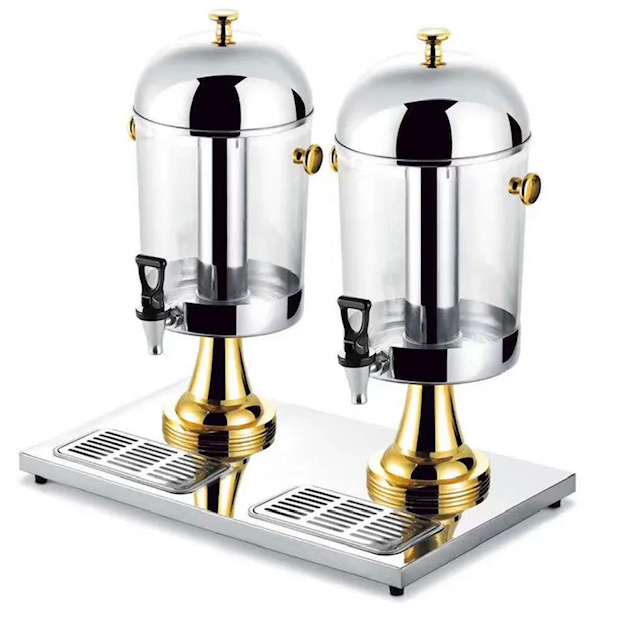 juice dispenser double